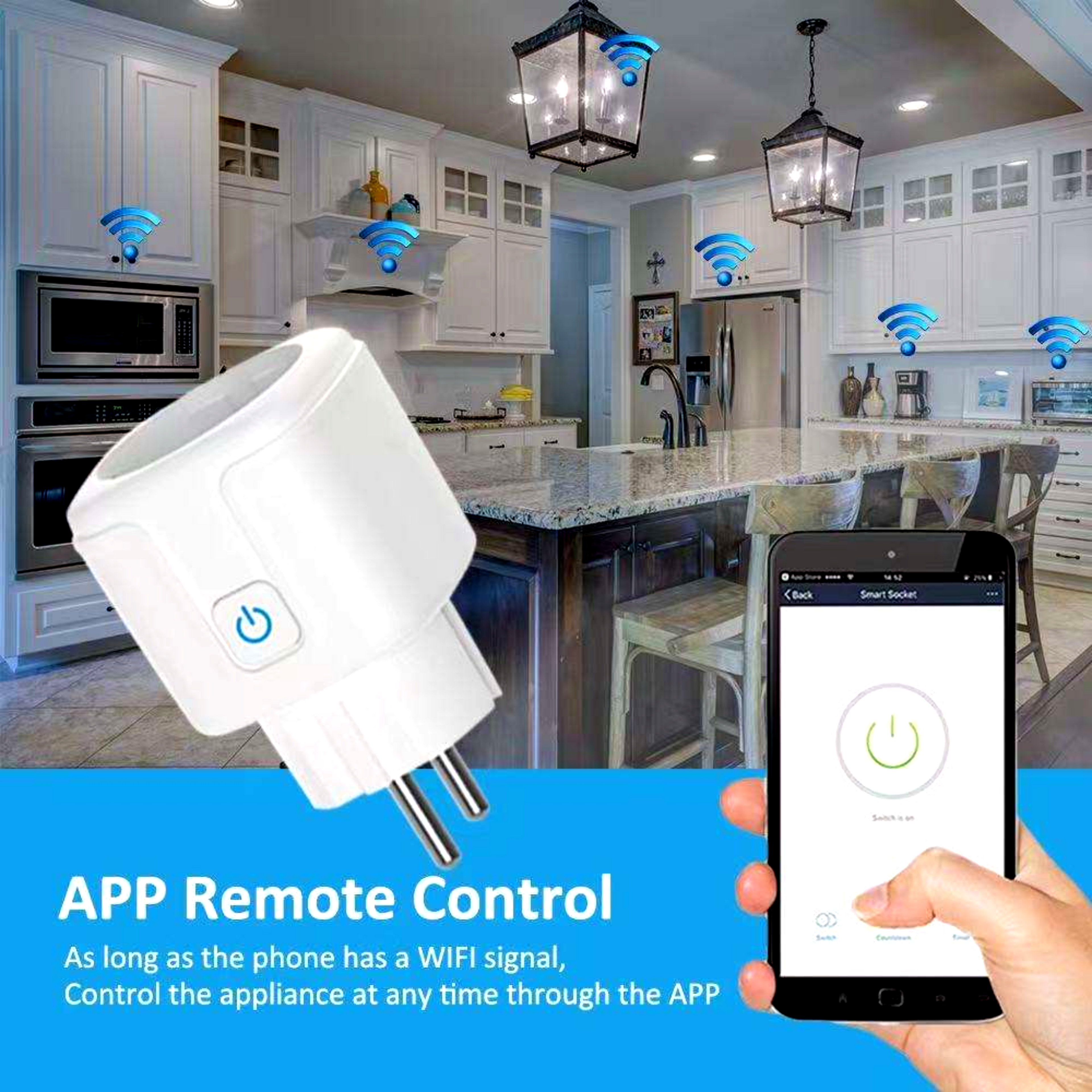 AMINE SmartPlug™ - Control Every Device. Even When You’re Not Home.